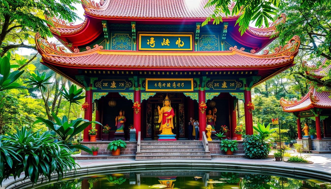 Jade Emperor Pagoda sanctuary