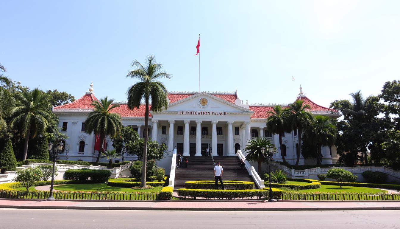 Saigon historical sites - Reunification Palace