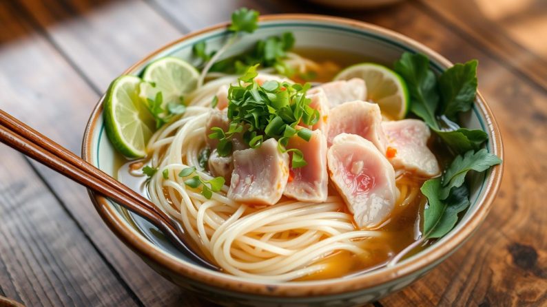 Phú Yên: Bánh canh hẹ, cá ngừ đại dương và mắt cá ngừ hấp dẫn